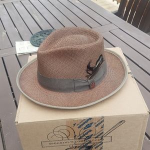 Goorin Big John Straw Fedora - Size Medium